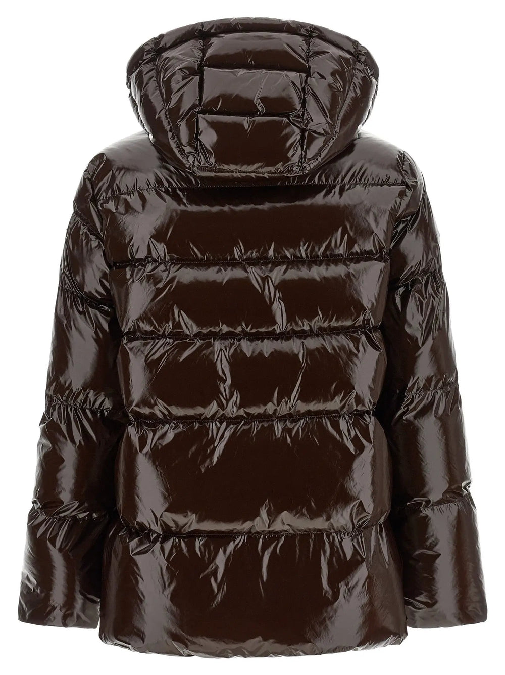 PINKO Sample Sale | PINKO Brown Polyamide Full-Length Jacket - | Designer outlet