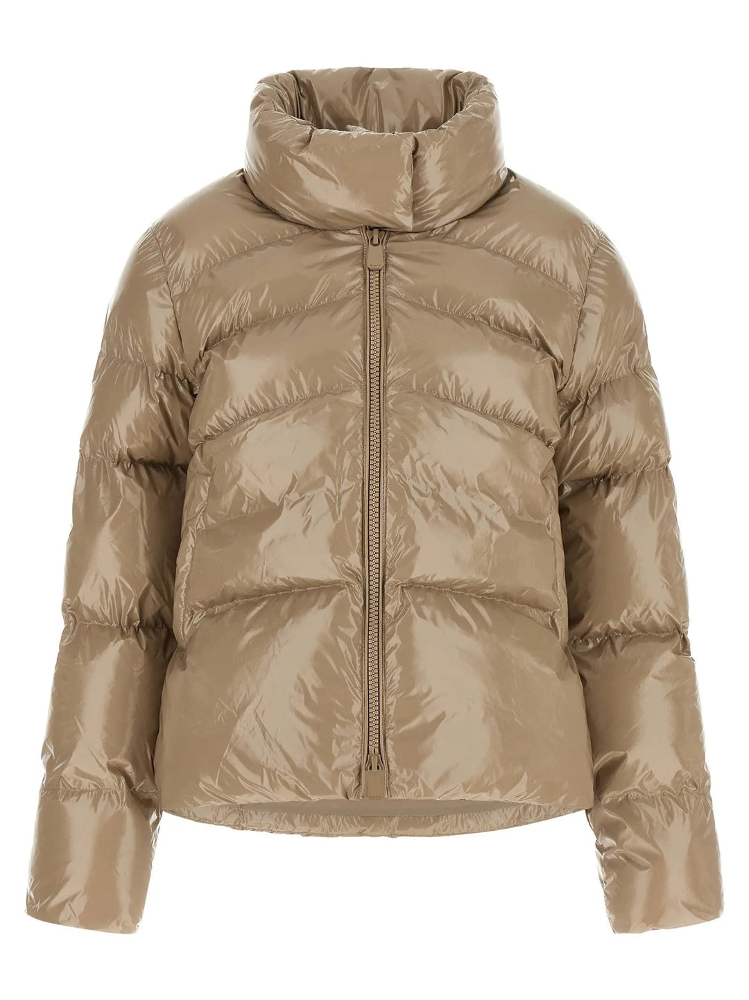 PINKO Beige Polyamide Full-Length Jacket