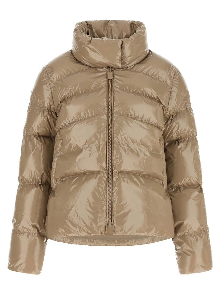 PINKO Beige Polyamide Full-Length Jacket