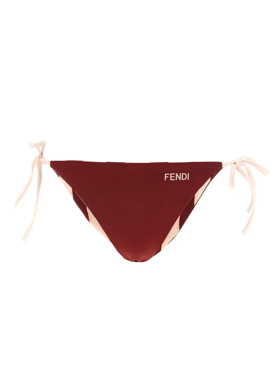 Fendi Bordeaux Polyester Bikini