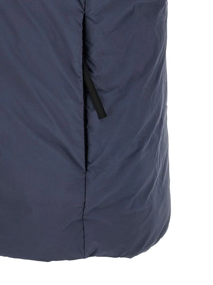 Canada Goose Blue Polyamide Sleeveless Jacket