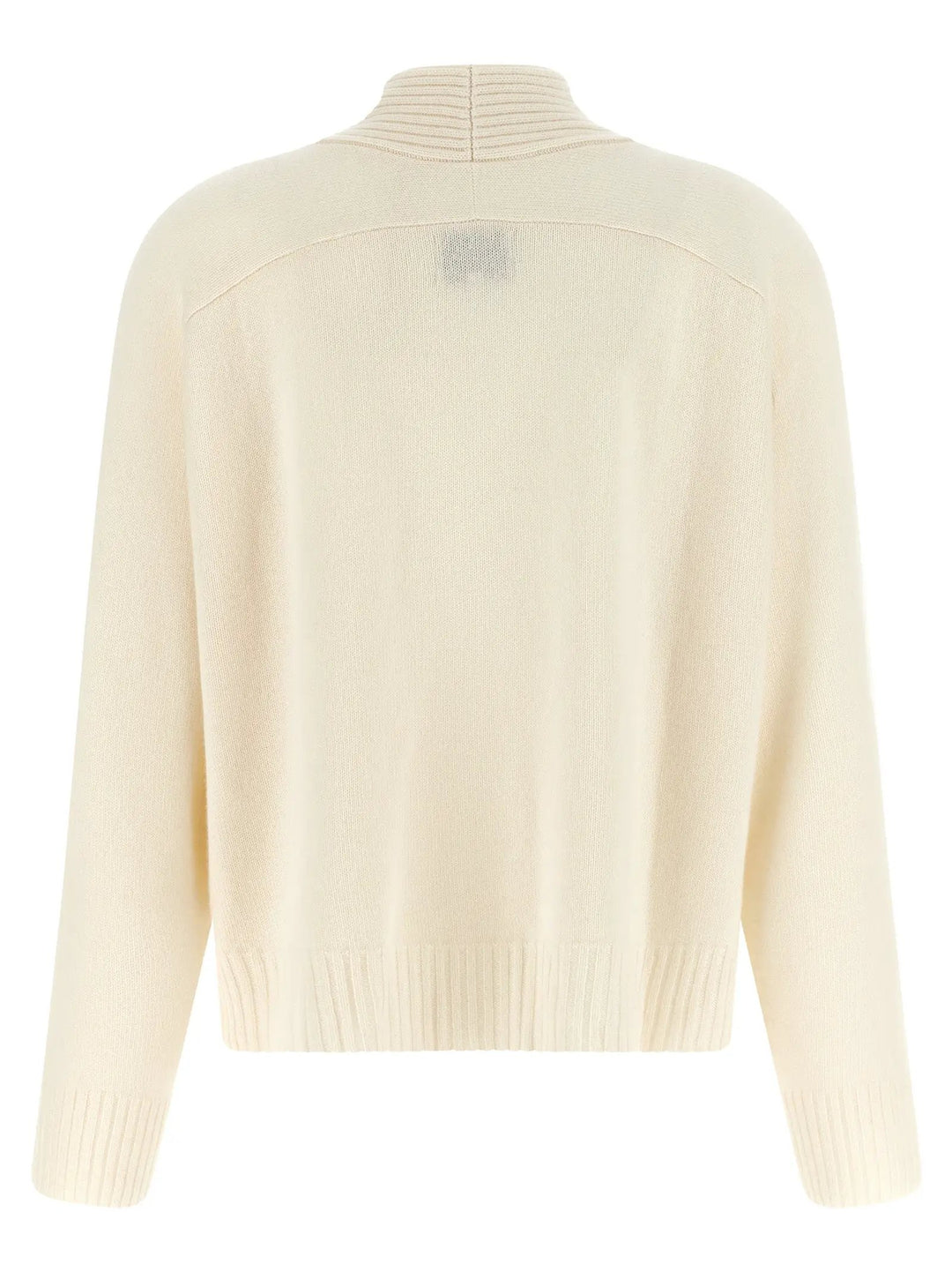 Loulou De Saison White Cashmere Cardigan