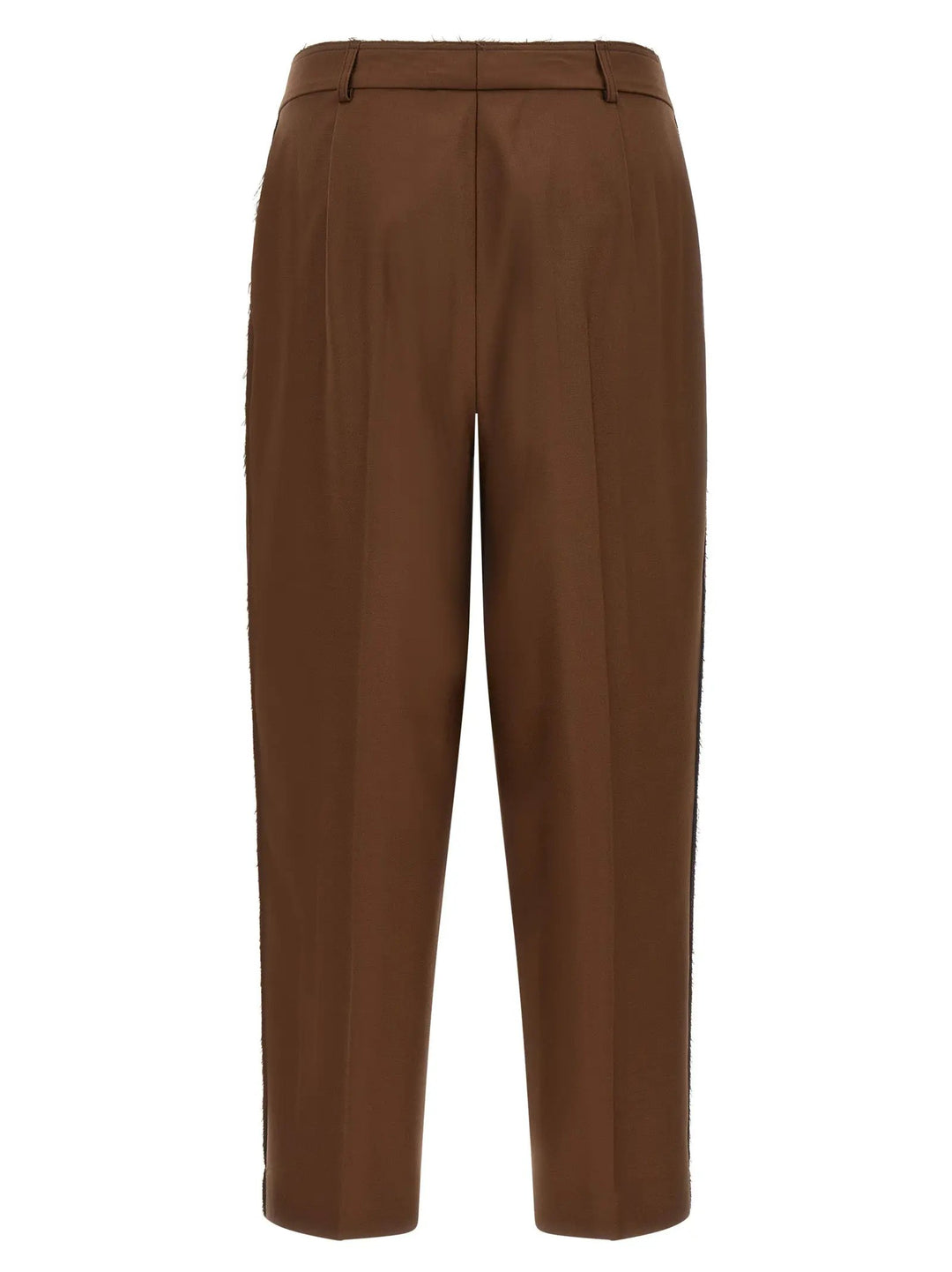 Gianluca Capannolo Beige Wool Casual Pants