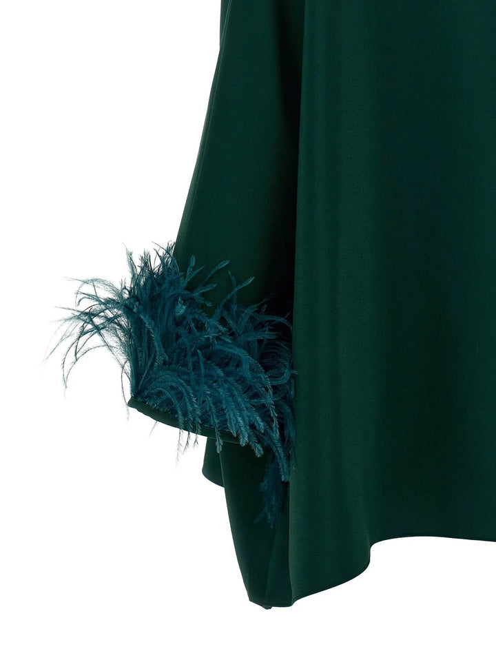 Gianluca Capannolo Bicolor Viscose Blouse