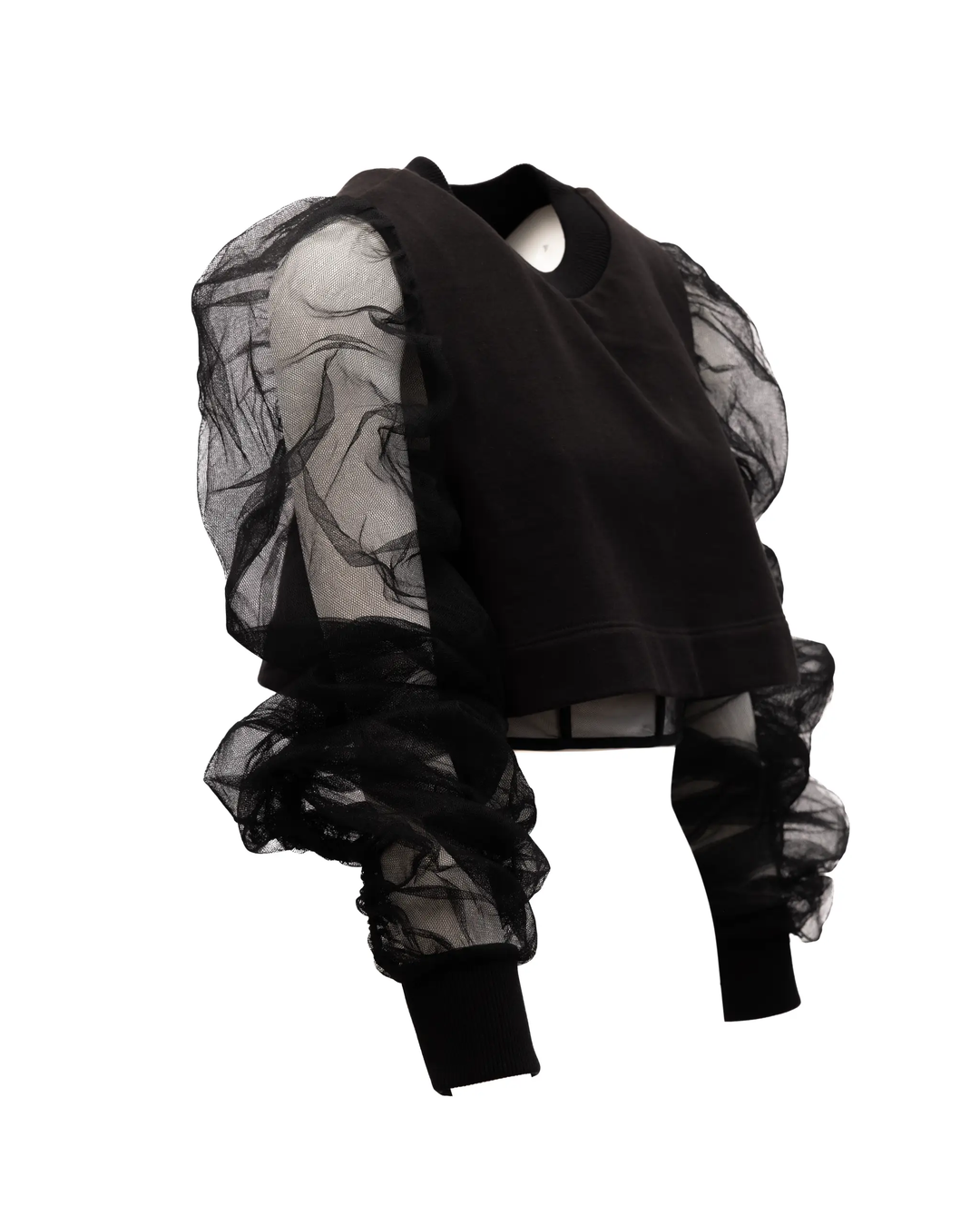 Alexander McQueen Sample Sale | Alexander McQueen Women Cotton Longsleeved croptop - | Designer outlet