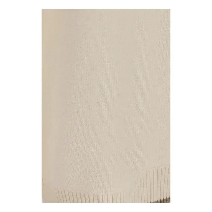 Brunello Cucinelli White Cashmere Casual Pants