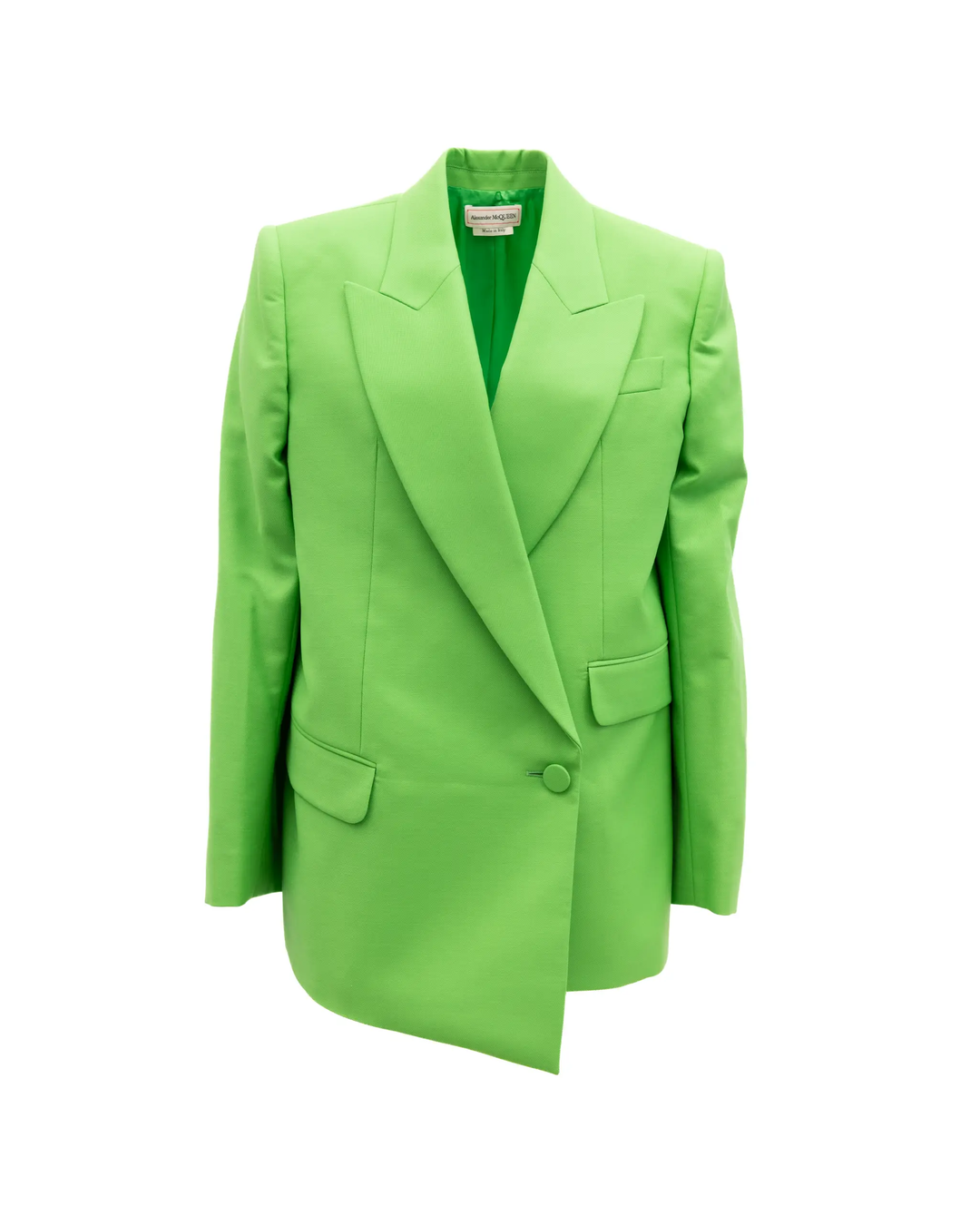 Alexander McQueen Sample Sale | Alexander McQueen Green Women Wool Blazer - | Designer outlet