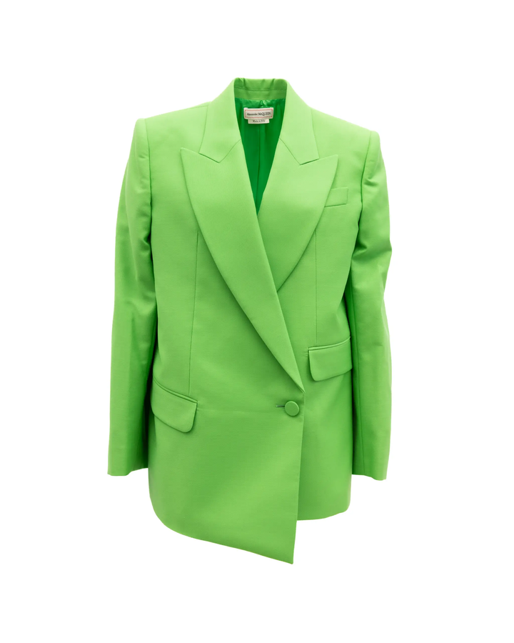Alexander McQueen Sample Sale | Alexander McQueen Green Women Wool Blazer - | Designer outlet