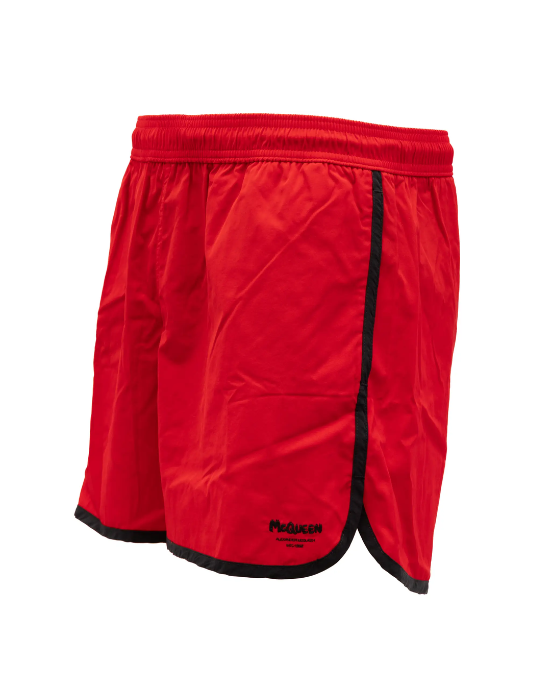 Alexander McQueen Sample Sale | Alexander McQueen Red Polyamide Swim Shorts - | Designer outlet