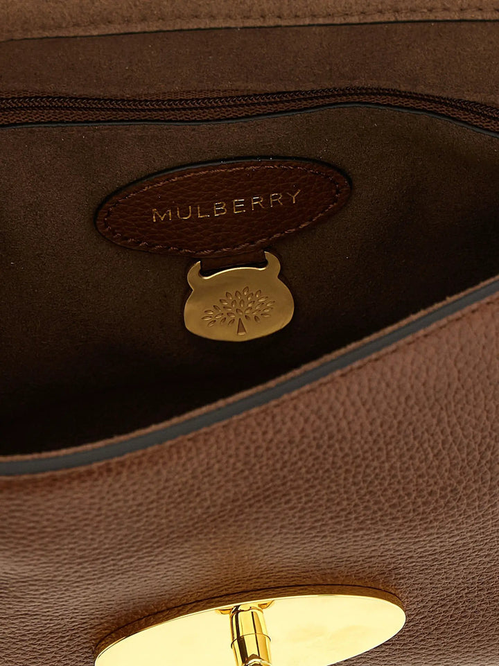 Mulberry Brown Bovine Leather Shoulder Bag