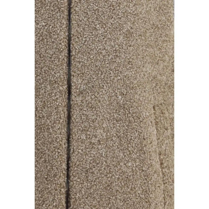 Herno Beige Polyester Sleeveless Jacket
