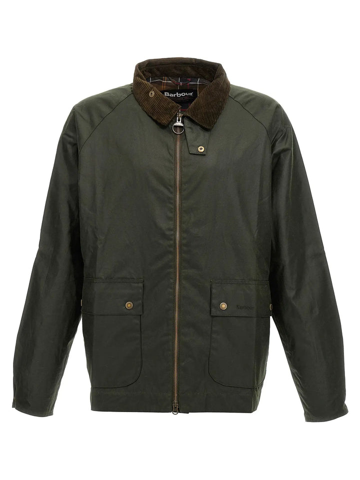 Barbour Bicolor Cotton Full-Length Jacket
