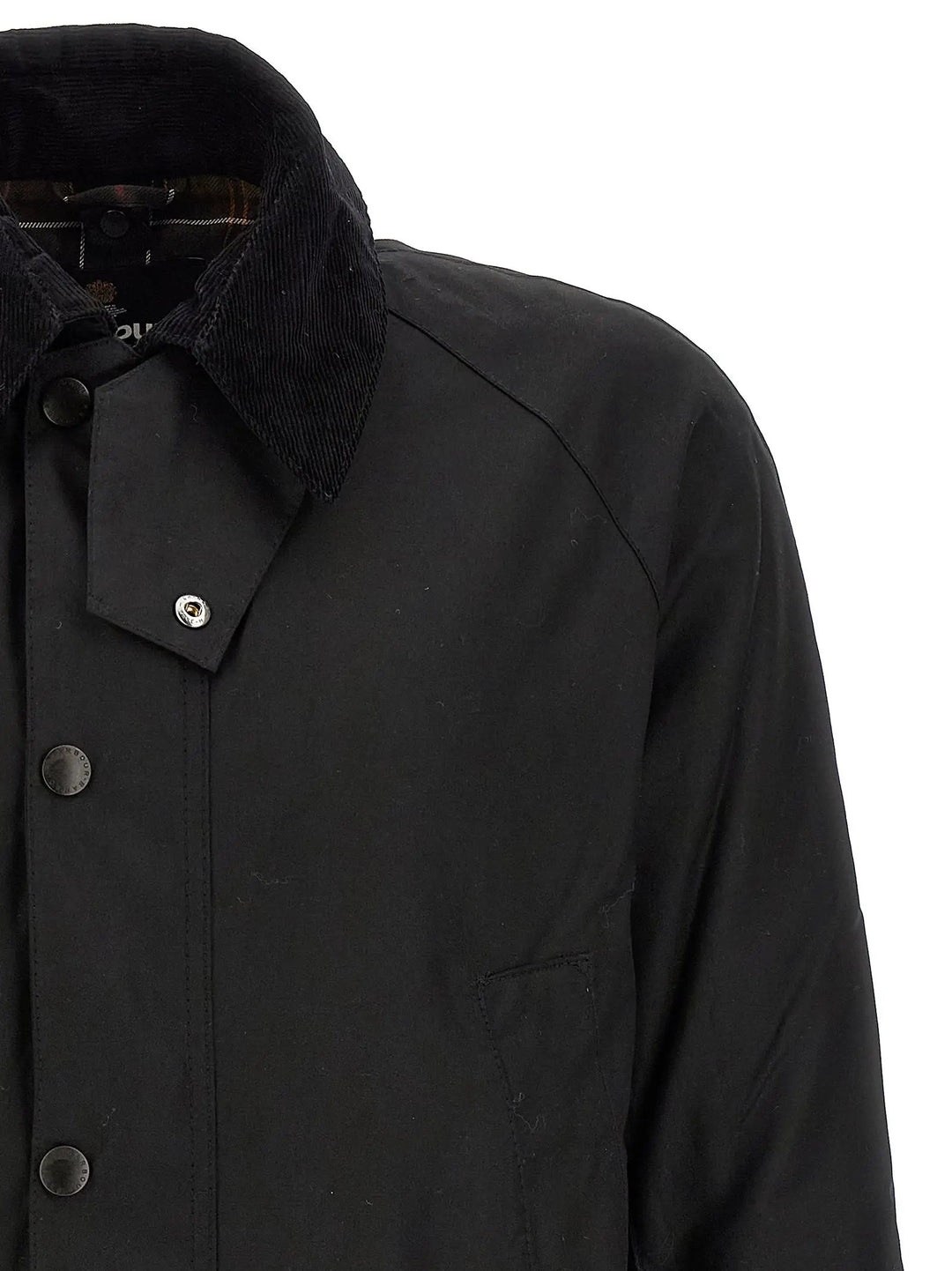Barbour Black Cotton Jacket