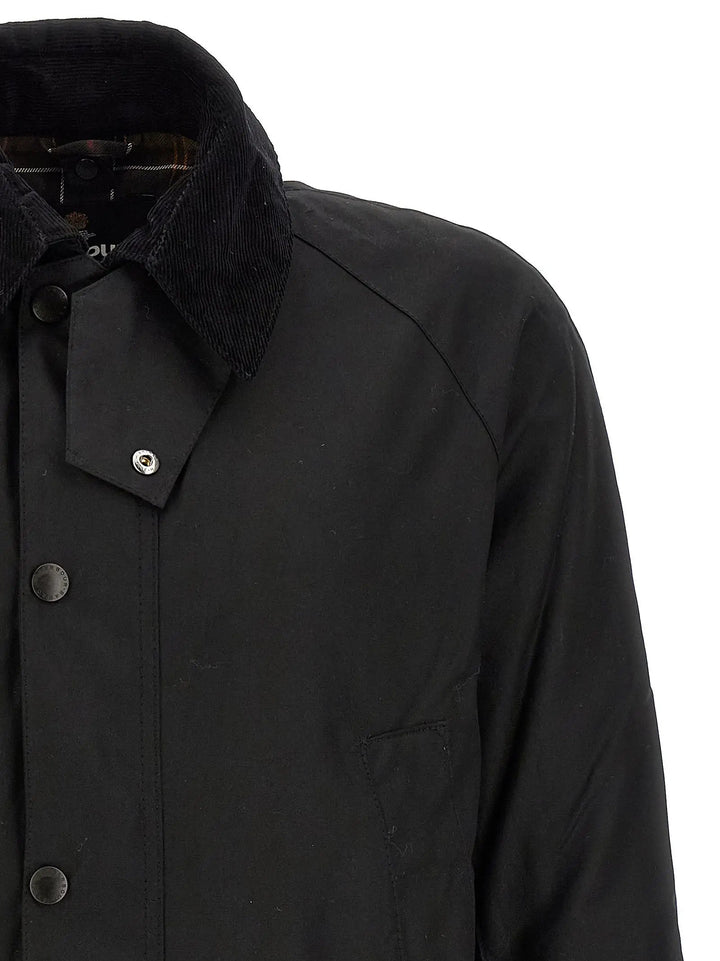 Barbour Black Cotton Jacket