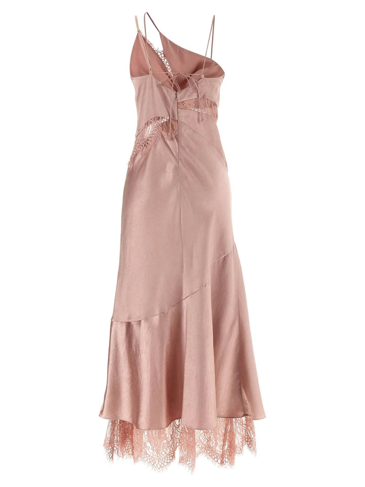 PINKO Multicolor Acetate Long Dress