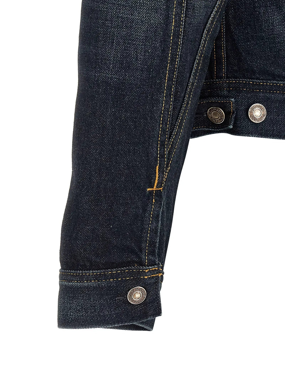 Tom Ford Blue Cotton Denim Jacket