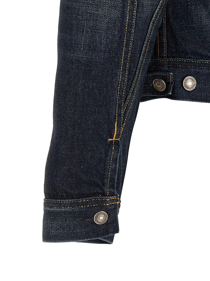 Tom Ford Blue Cotton Denim Jacket