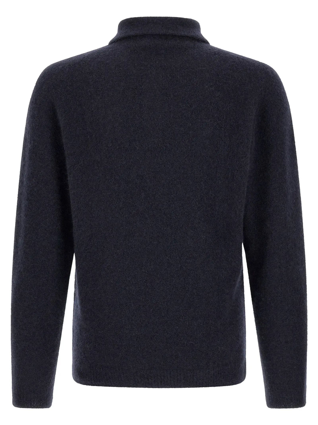 Roberto Collina Blue Cashmere Polo Shirt