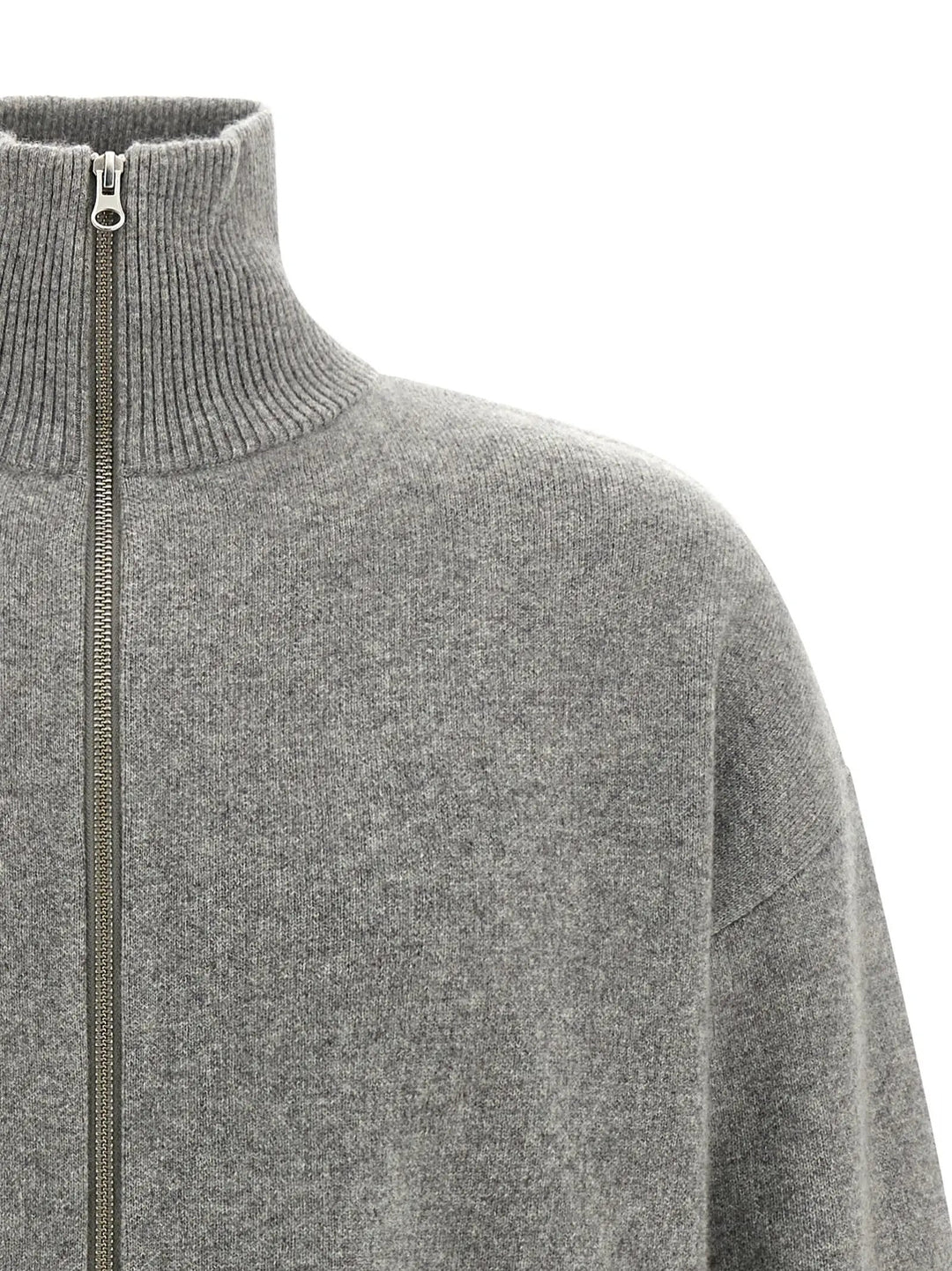 Extreme Cashmere Gray Cashmere Cardigan