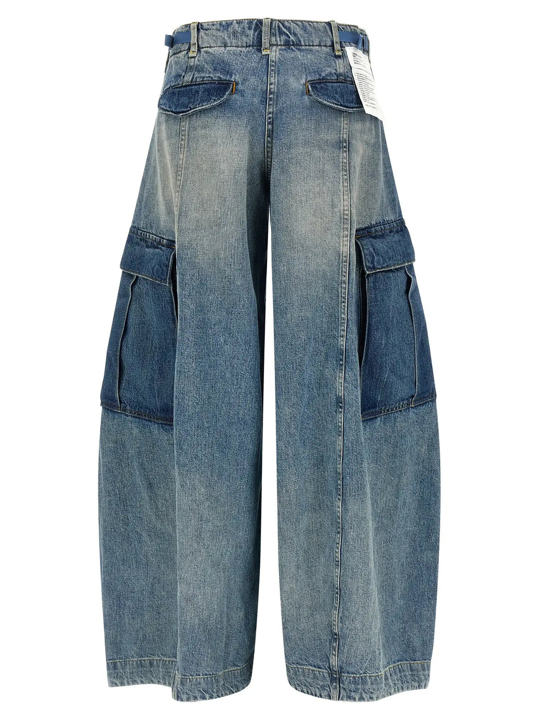 R13 Blue Cotton Jeans Denim