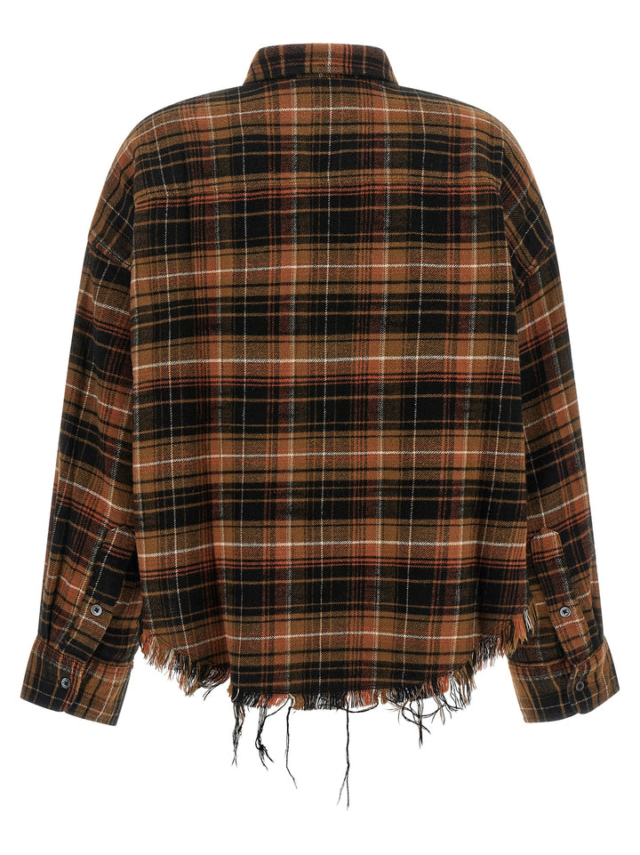 R13 Brown Cotton Blouse