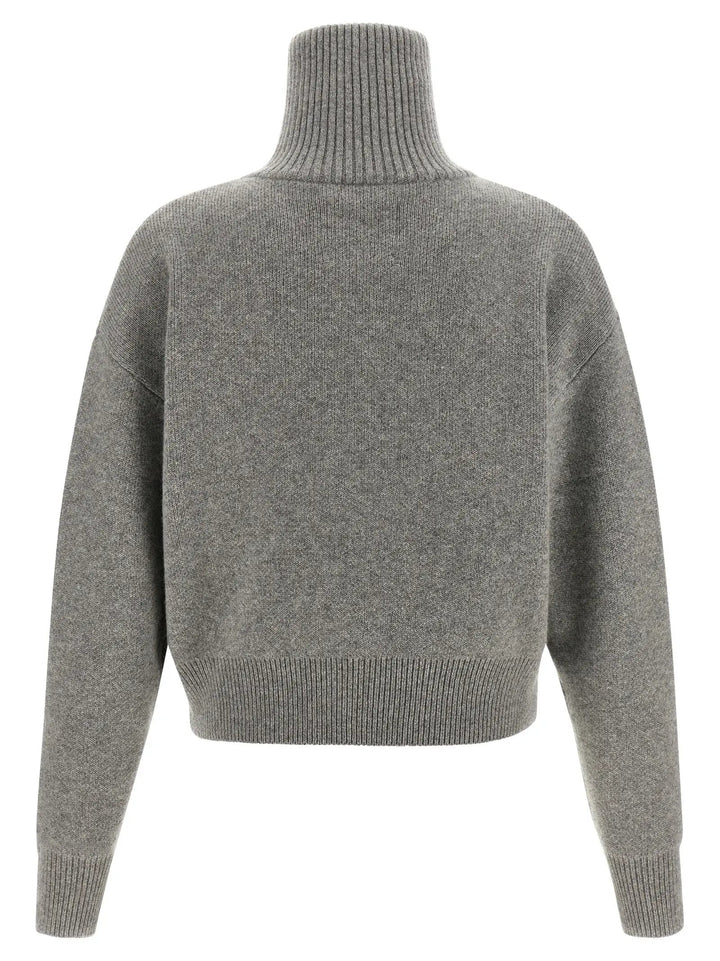Extreme Cashmere Gray Cashmere Cardigan
