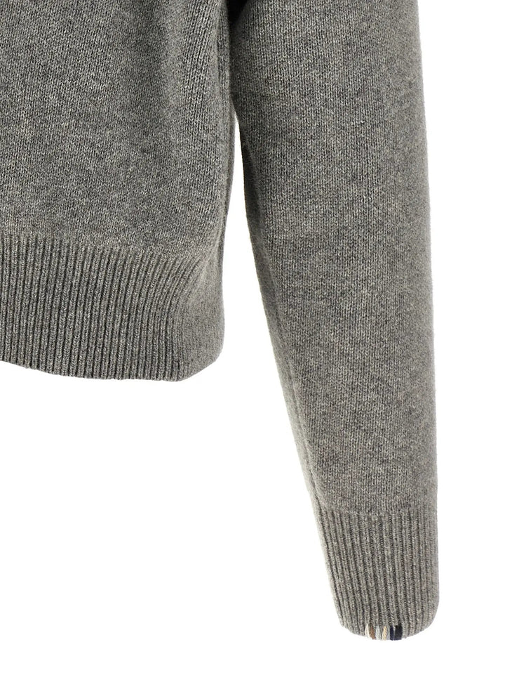 Extreme Cashmere Gray Cashmere Cardigan