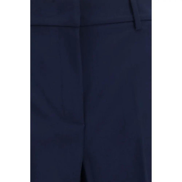 Max Mara Blue Wool Oves Aries Casual Pants