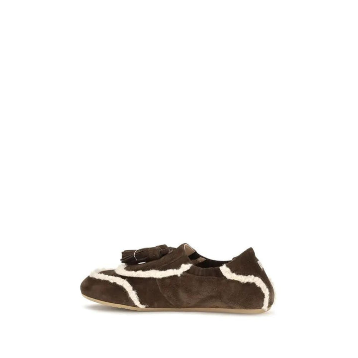Fratelli Rossetti Brown Suede Leather Slip-On Loafers