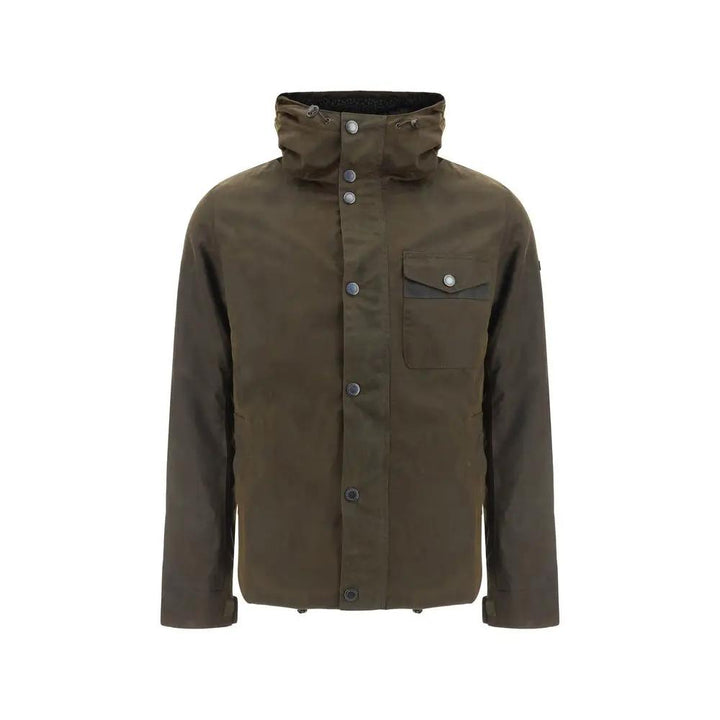 Barbour Bicolor Cotton Shell Jacket
