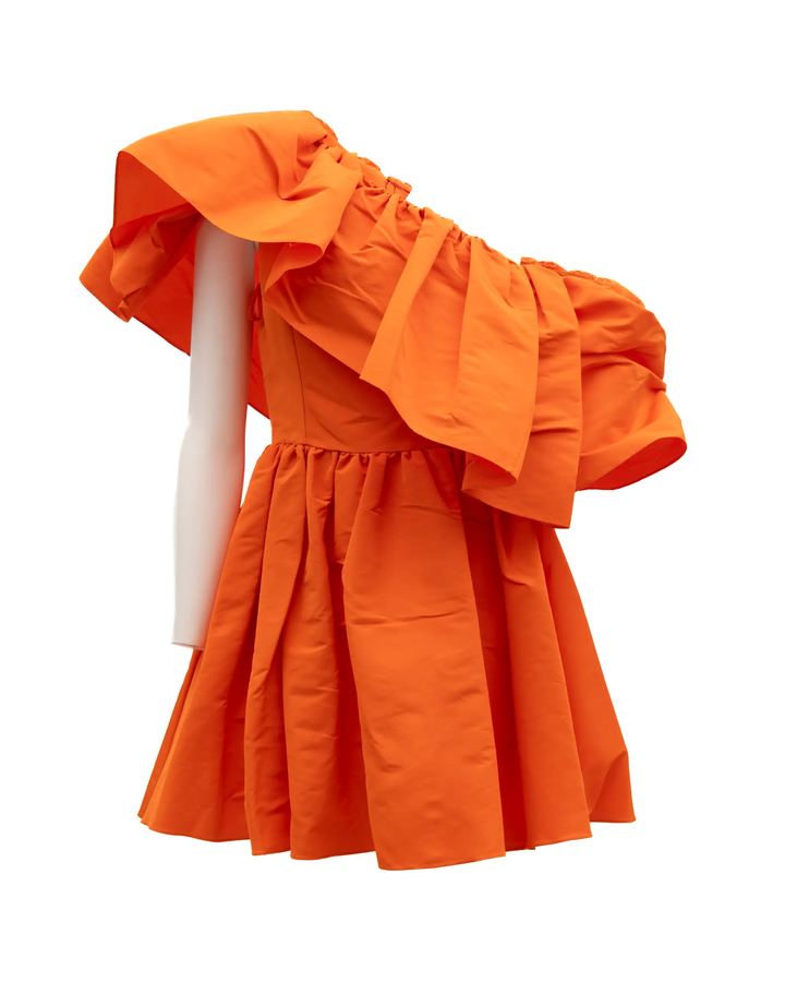 Alexander McQueen Sample Sale | Alexander McQueen Orange Women Cocktail Dress - | Designer outlet