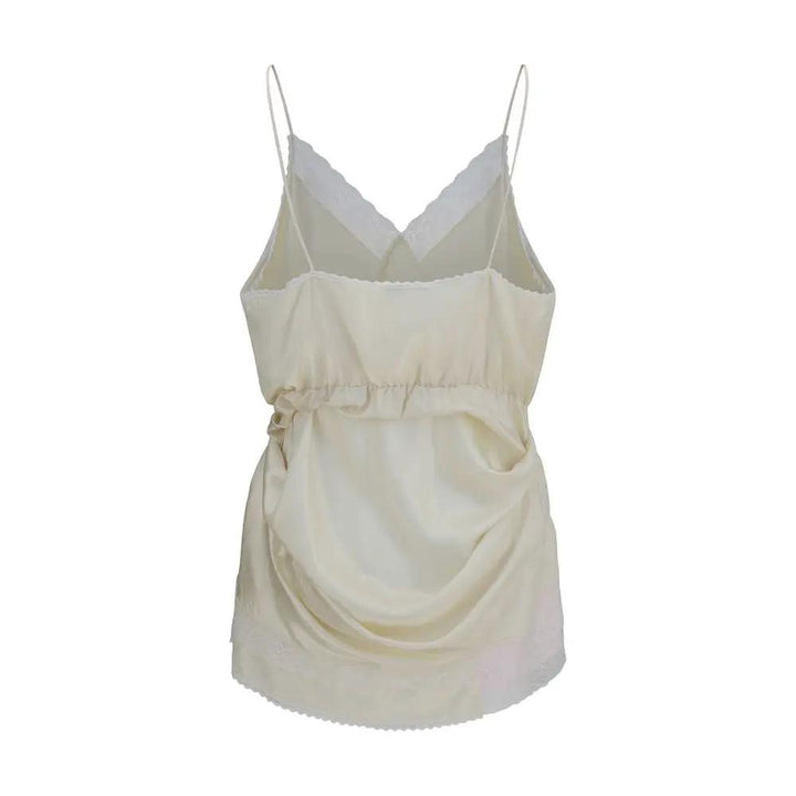 Magda Butrym Beige Viscose Cocktail Dress
