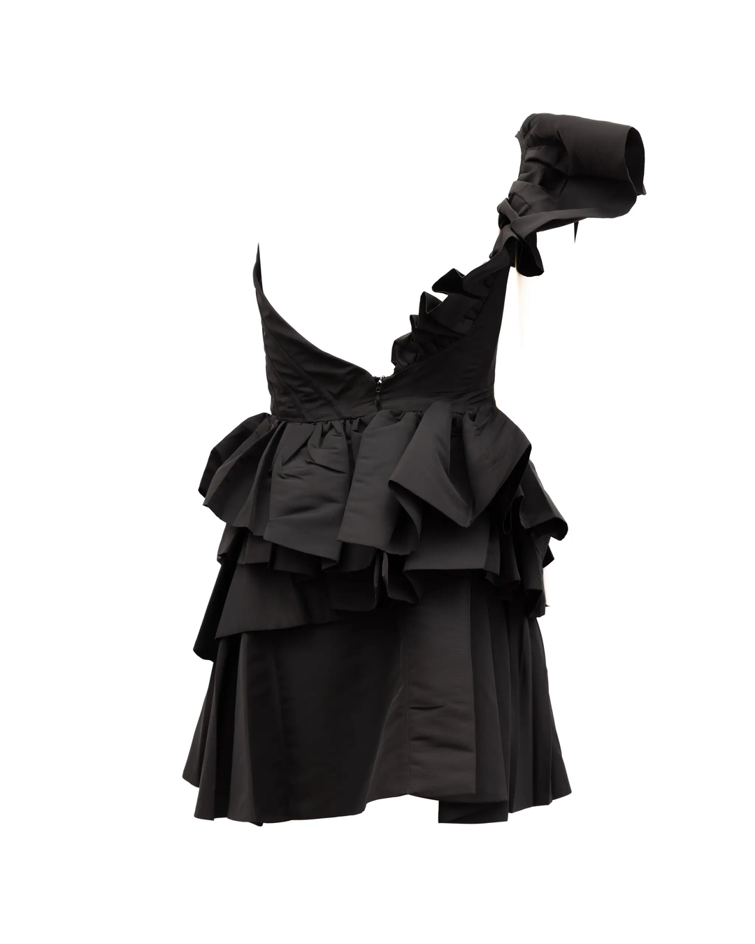 Alexander McQueen Sample Sale | Alexander McQueen Black Dress with yellow details - | Designer outlet