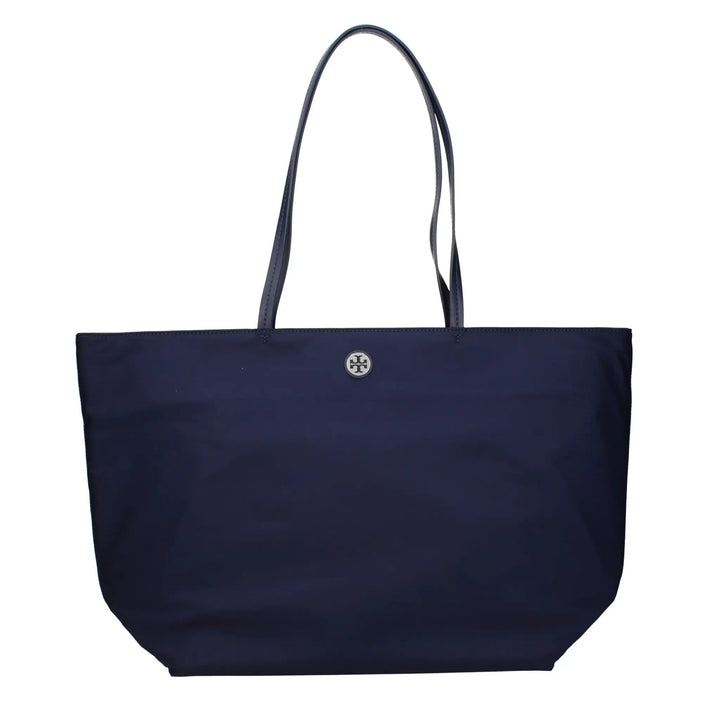 Tory Burch Blue Fabric Shoulder Bag