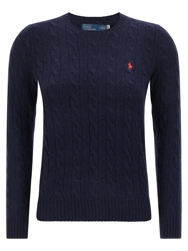 Polo Ralph Lauren Blue Wool Cardigan