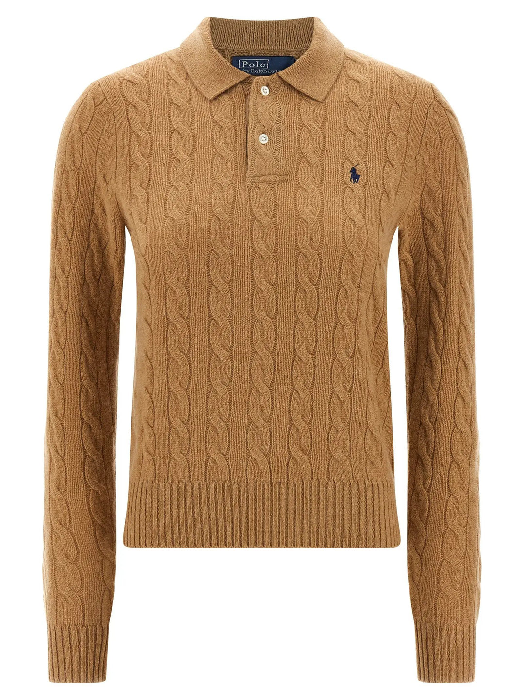 Polo Ralph Lauren Beige Wool Polo Shirt