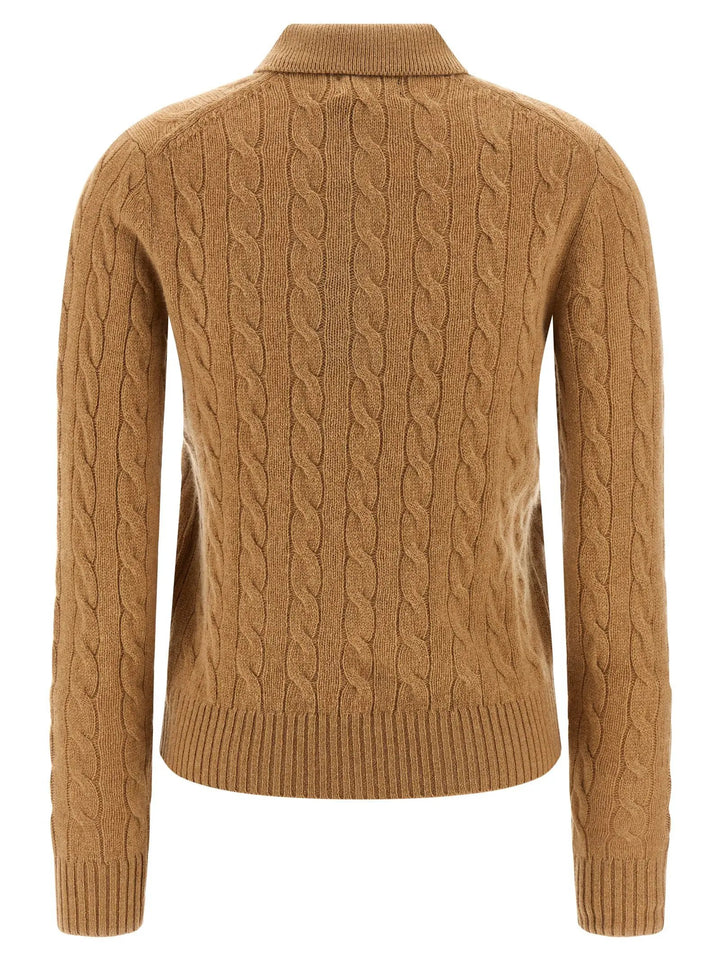 Polo Ralph Lauren Beige Wool Polo Shirt