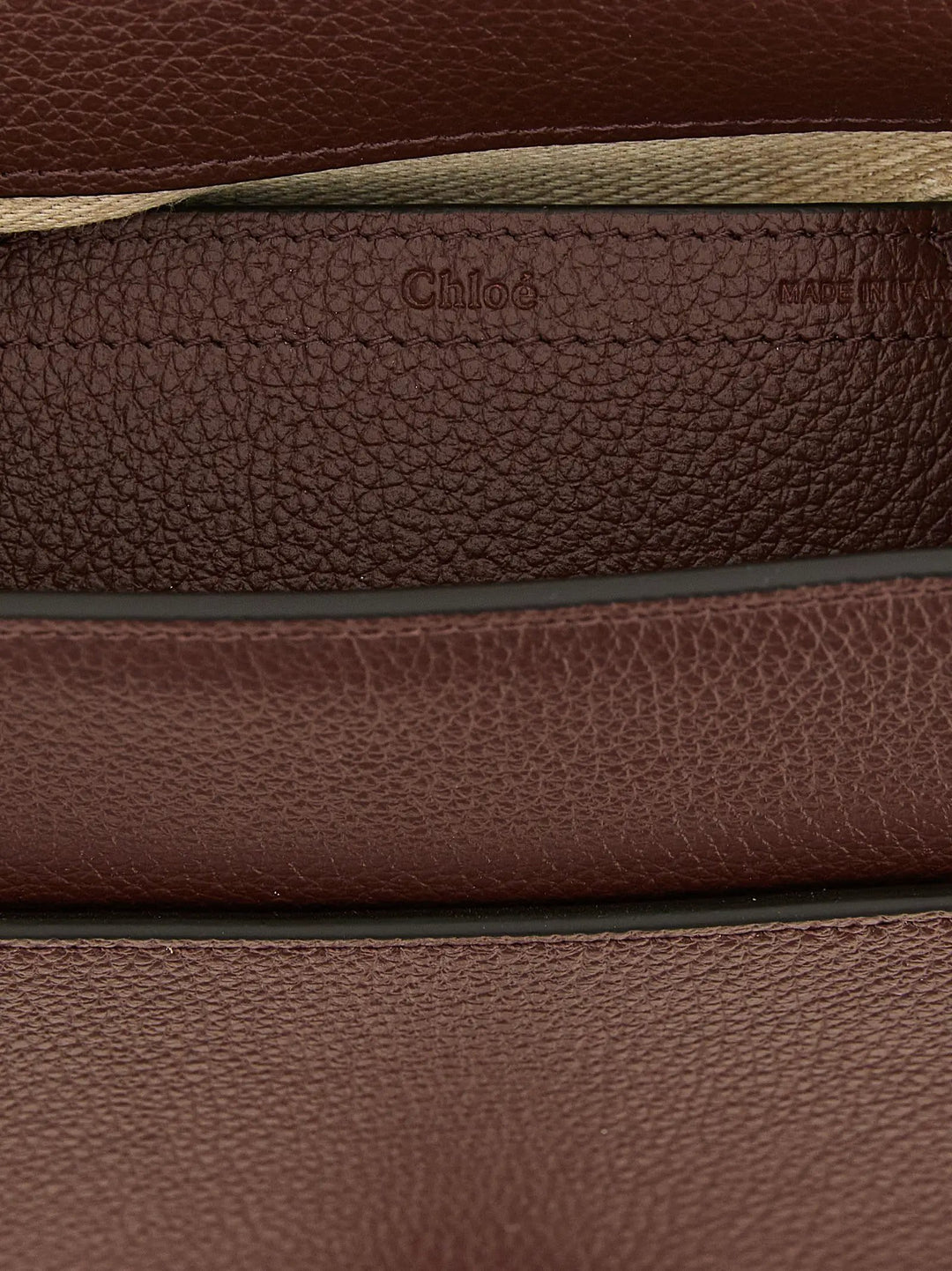 Chloé Brown Calfskin Crossbody Bag