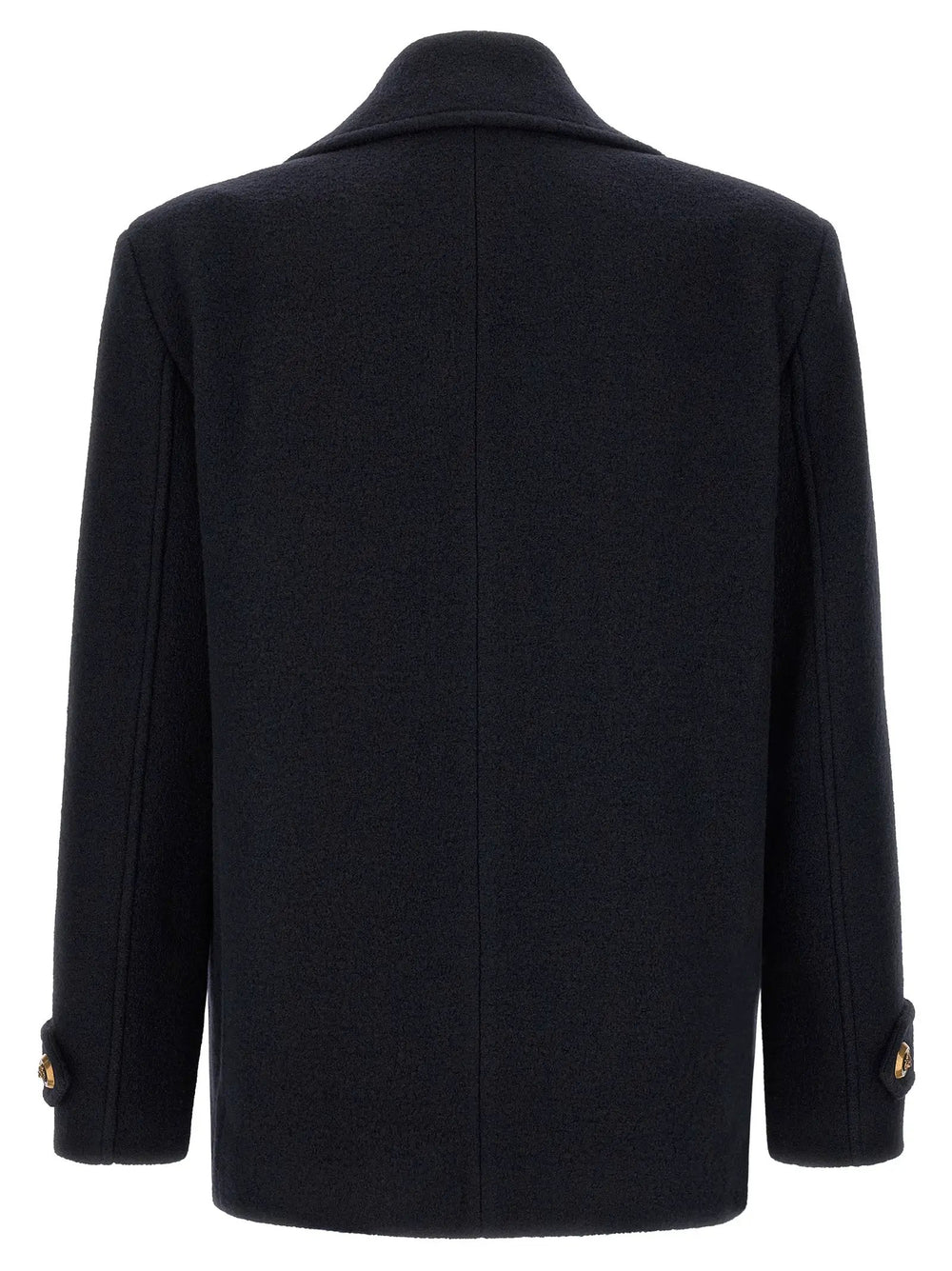 Balmain Sample Sale | Balmain Blue Virgin Wool Coat - | Designer outlet