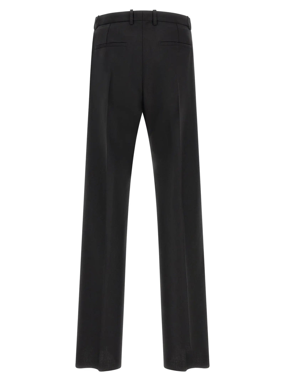 Jil Sander Sample Sale | Jil Sander Black Virgin Wool Dress Pants - | Designer outlet