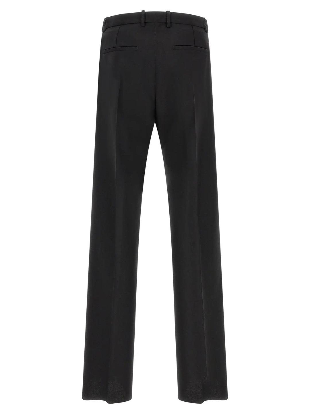 Jil Sander Black Virgin Wool Dress Pants