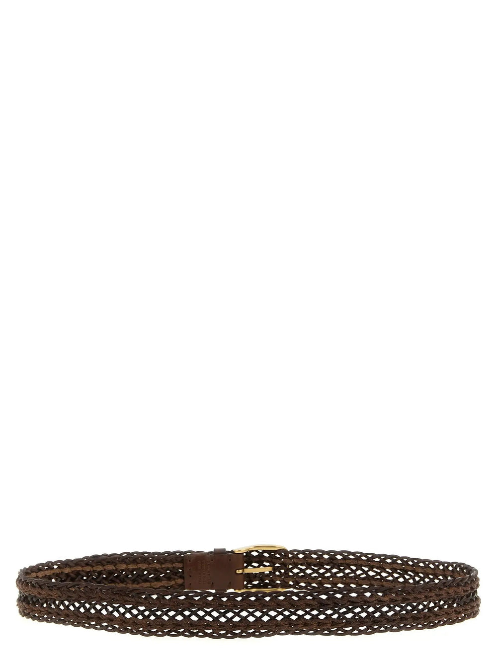 Brunello Cucinelli Sample Sale | Brunello Cucinelli Brown Calfskin Belt - | Designer outlet