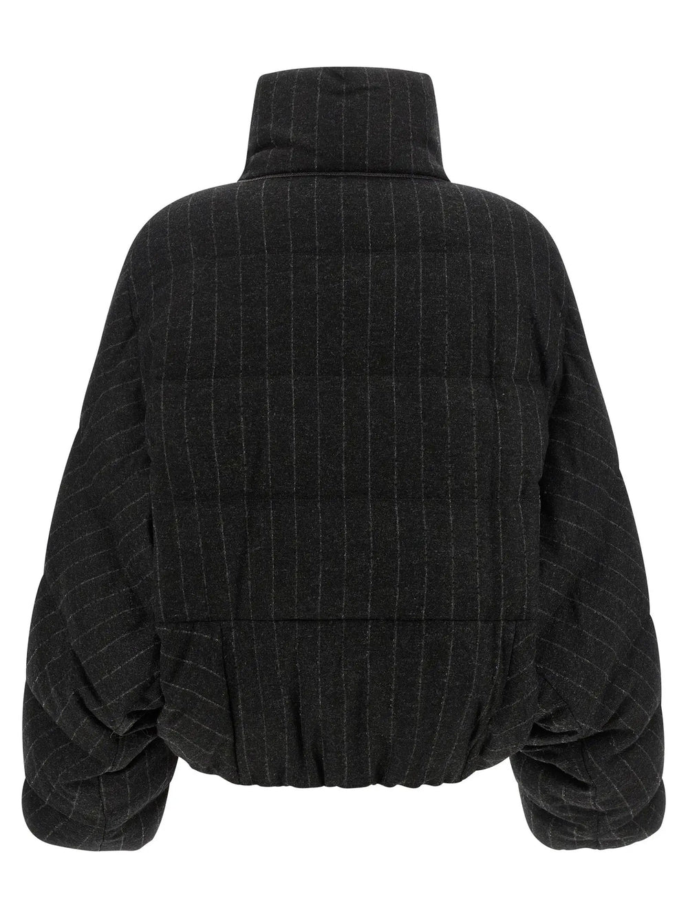 Brunello Cucinelli Sample Sale | Brunello Cucinelli Gray Virgin Wool Full-Length Jacket - | Designer outlet