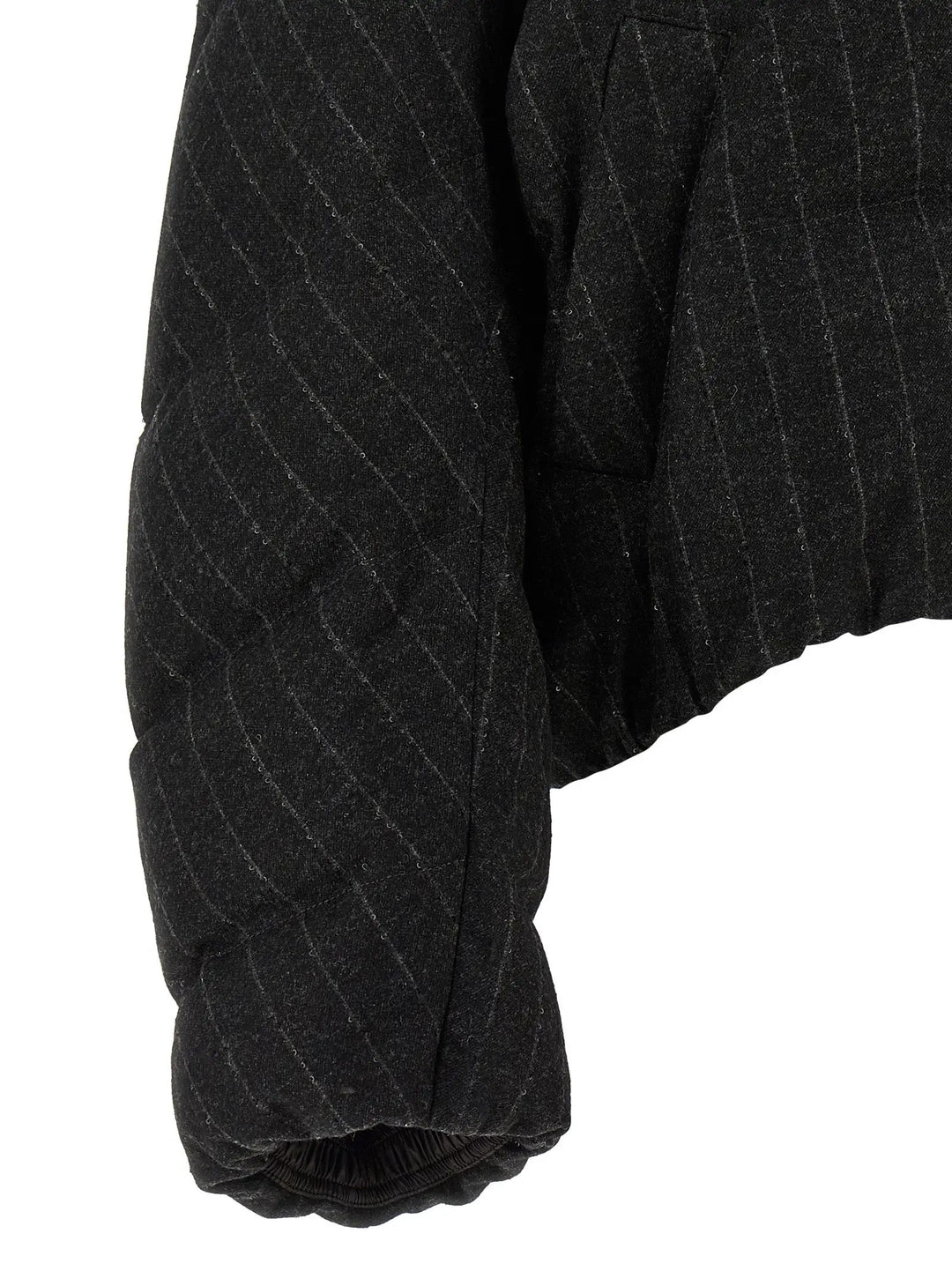 Brunello Cucinelli Gray Virgin Wool Full-Length Jacket
