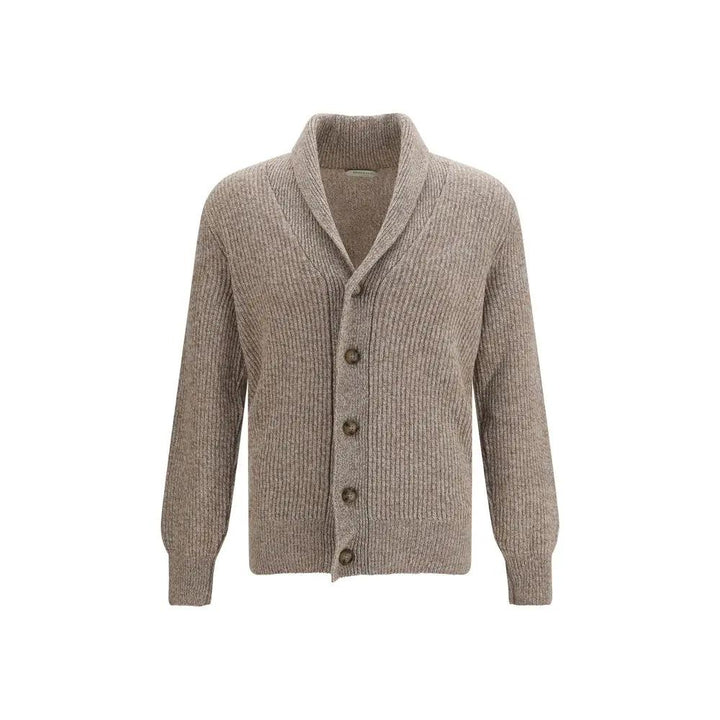 Brooksfield Beige Wool Oves Aries Cardigan