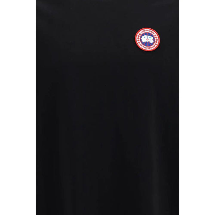 Canada Goose Black Cotton Long Sleeve T-Shirt