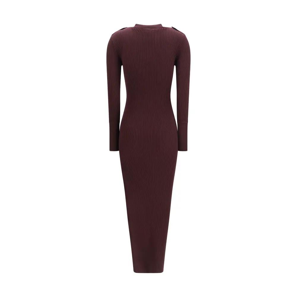 Courrèges Sample Sale | Courrèges Purple Viscose Long Dress - | Designer outlet