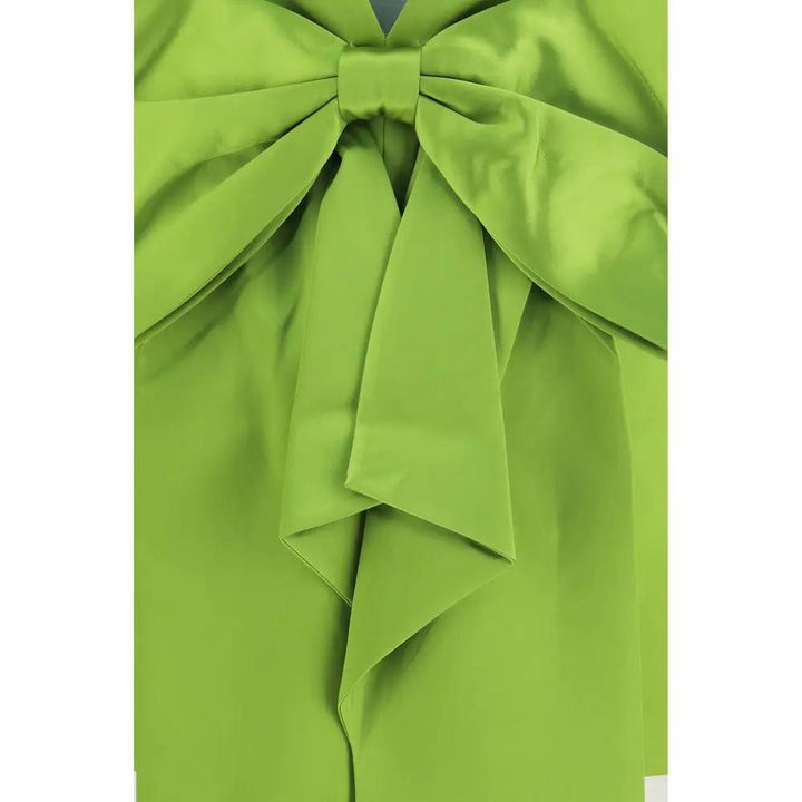 Self-Portrait Bicolor Polyester Casual Dress