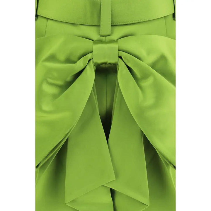 Self-Portrait Bicolor Polyester Mini Skirt