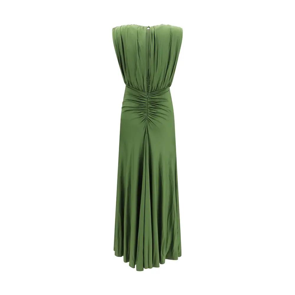 Self-Portrait Sample Sale | Self-Portrait Bicolor Viscose Casual Dress - | Designer outlet